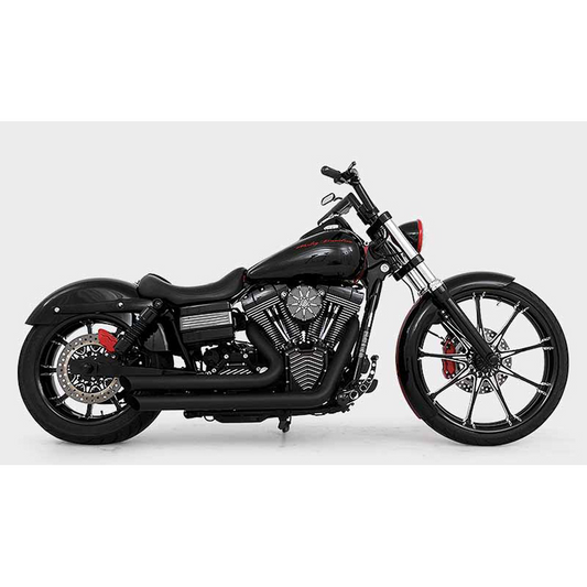 HHI-49WGAR5-EFS- "5 Degree Rake Triple Tree Kit – Black. Fits Dyna 2006-2011/Dyna Wide Glide2006-2017"
