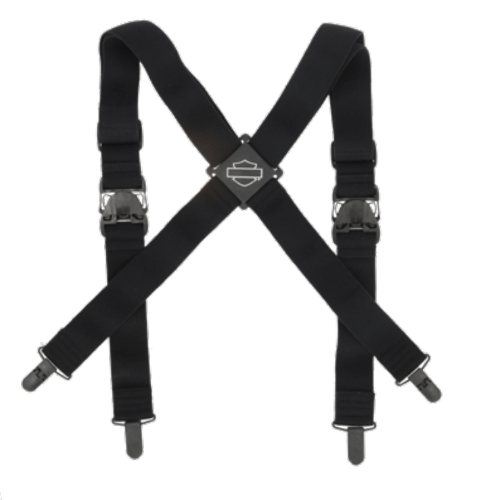 Harley-Davidson® Black Suspenders
