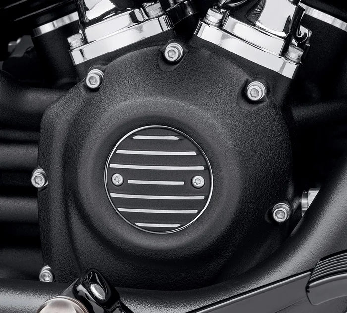 Harley-Davidson® Black Fin Timer Cover
