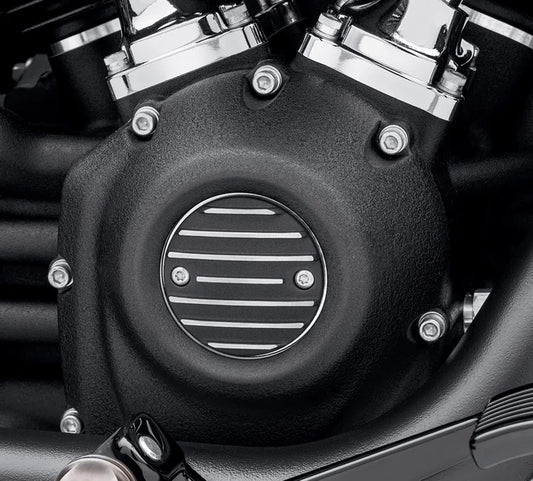 Harley-Davidson® Black Fin Timer Cover