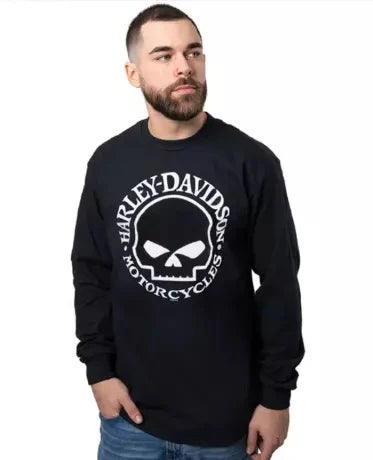 Gasoline Alley Harley-Davidson® Dealer Long Sleeve - WG Skull LS