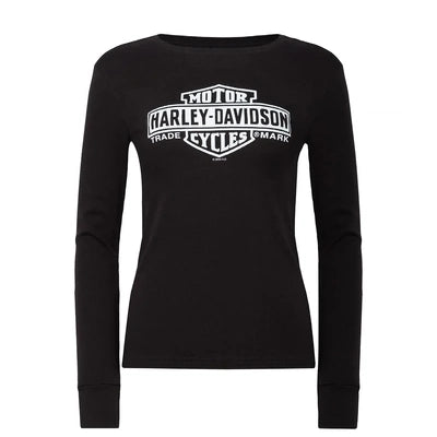 Gasoline Alley Harley-Davidson® Women's Dealer Long Sleeve - Elongated