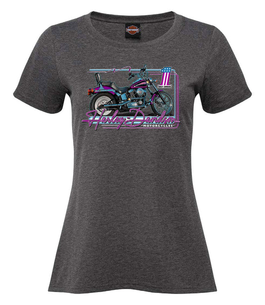 Gasoline Alley Harley-Davidson® Women's Dealer Tee - Tempest