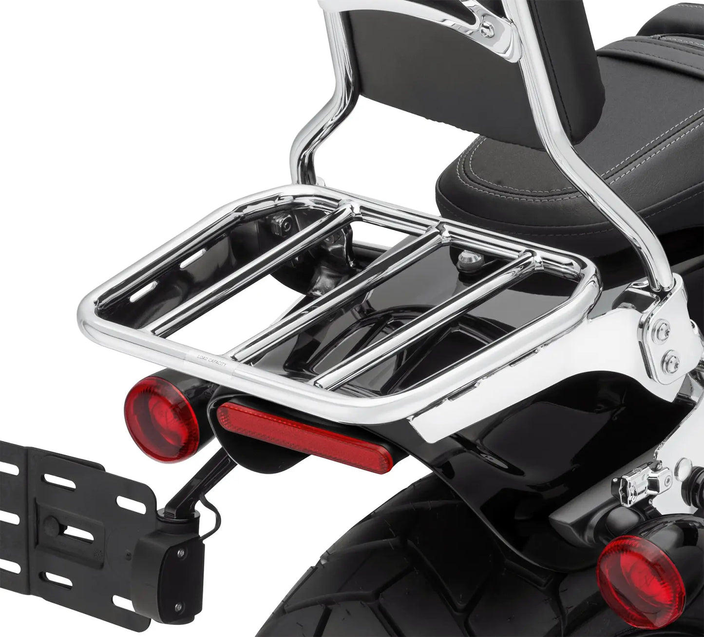50300130B Harley-Davidson® Sport Luggage Rack for HoldFast Sissy Bar Upright