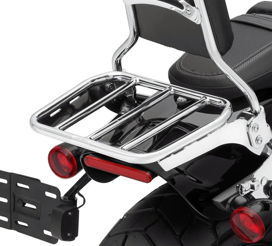 50300130B Harley-Davidson® Sport Luggage Rack for HoldFast Sissy Bar Upright
