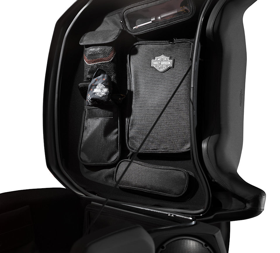 Harley-Davidson® Grand Tour-Pak Lid Fitted Liner with Organizer