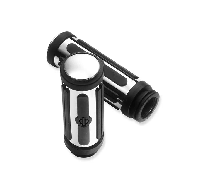 Harley-Davidson® Chrome and Rubber Hand Grips