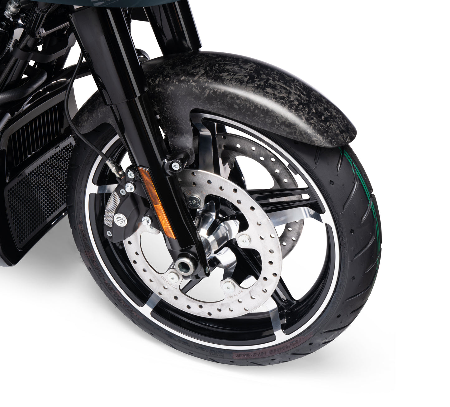 58900630 Harley-Davidson® "Forged Carbon Fiber Front Fender"