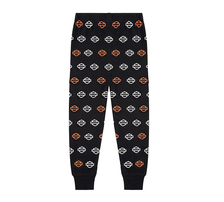 Harley-Davidson® Kids Open Bar & Shield Cotton Pajamas