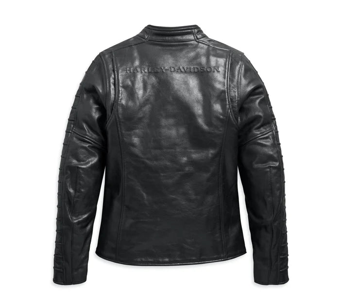 Harley-Davidson® Ozello Women's Perforated Leather Jacket