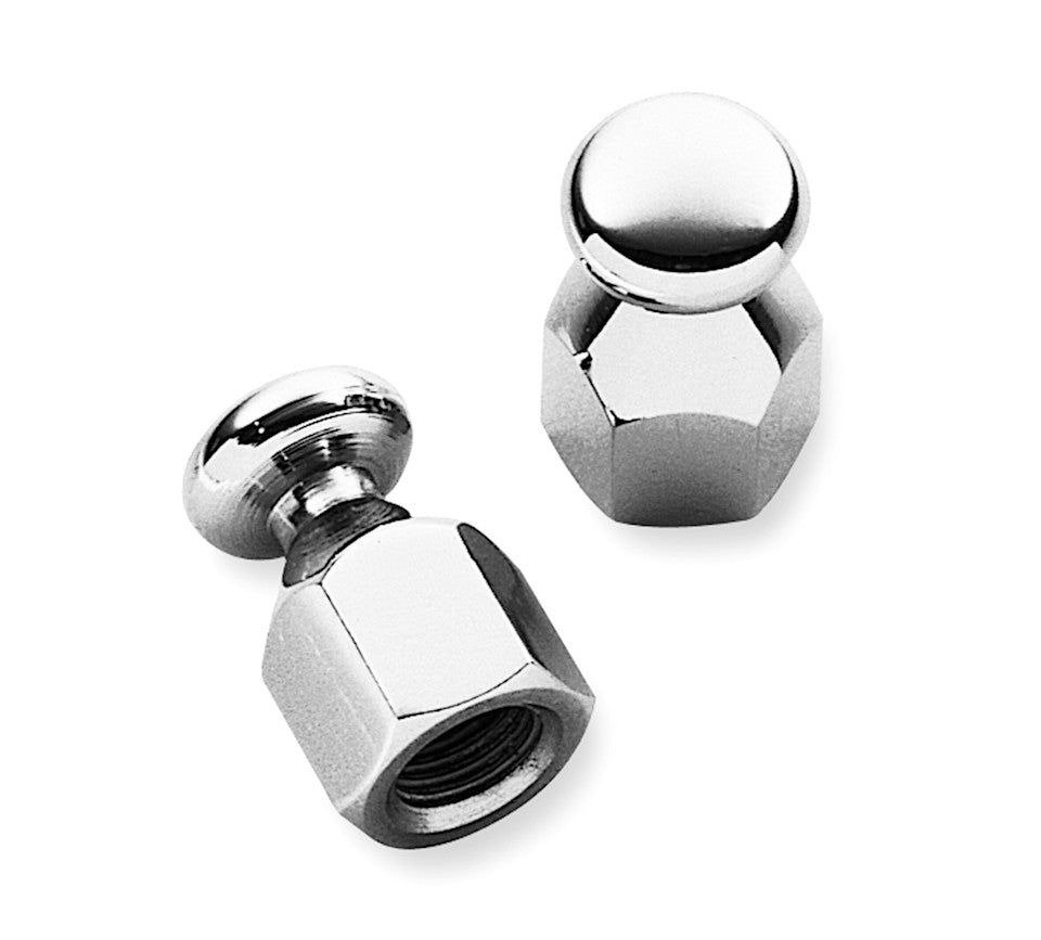 98185-90T - Harley-Davidson® Chrome 3/8 in. 16 Thread Bungee Nuts