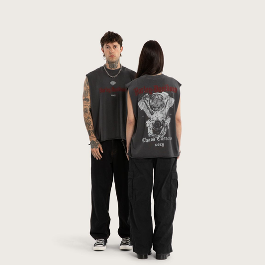 Harley-Davidson® x KSCY Cylinders Mechanic Muscle Tee - Black