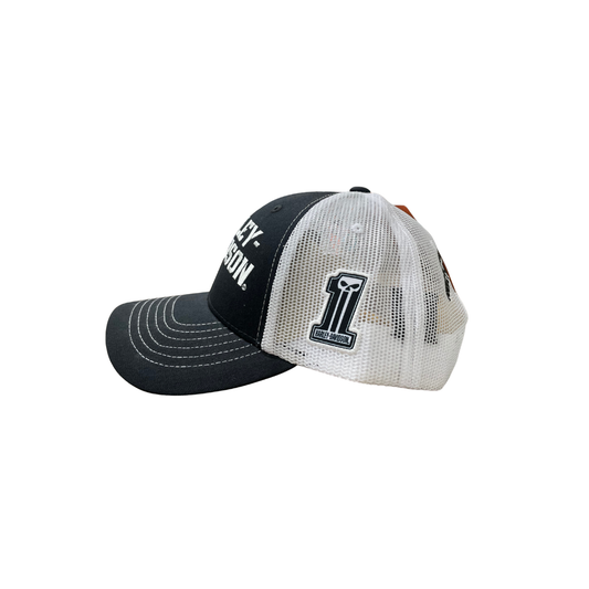 Gasoline Alley Harley-Davidson® Dealer Men's Dark Grit Trucker Cap