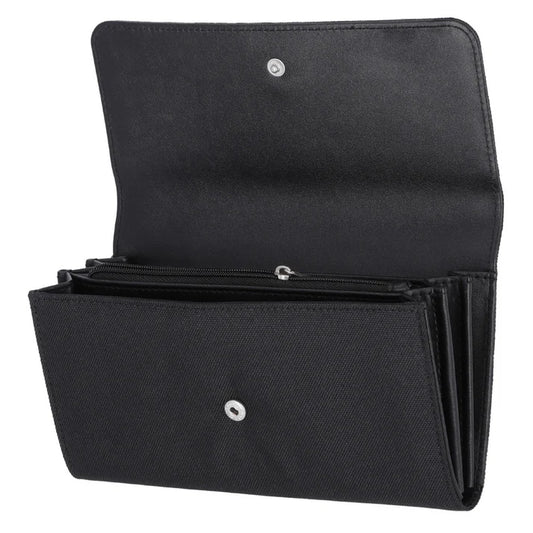 Harley-Davidson® Women's Rhinestone Embellished Bar & Shield Clutch - Black