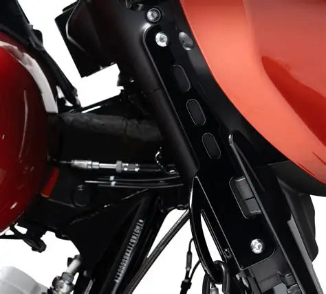 93500036 Harley-Davidson® "Black Tie-Down Brackets"