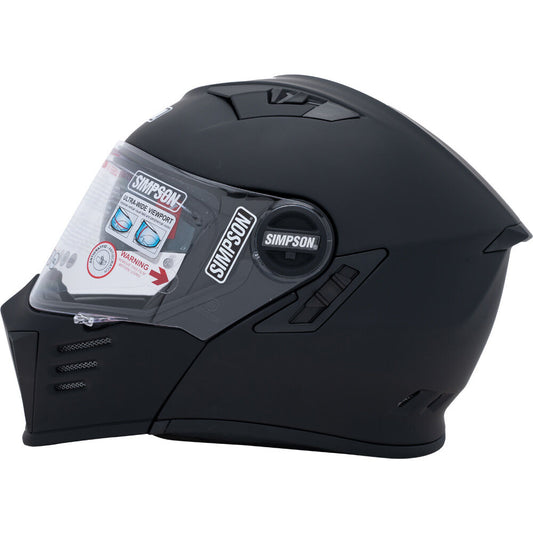 Simpson Ghost Bandit Modular Helmet - Matte Black