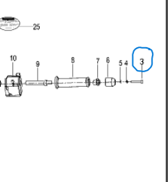 HDB0205060356H Harley-Davidson® "Bar End Screw X350"
