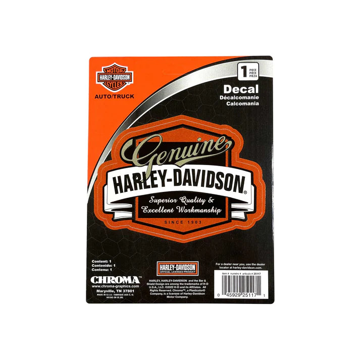 Harley-Davidson® Genuine Decal