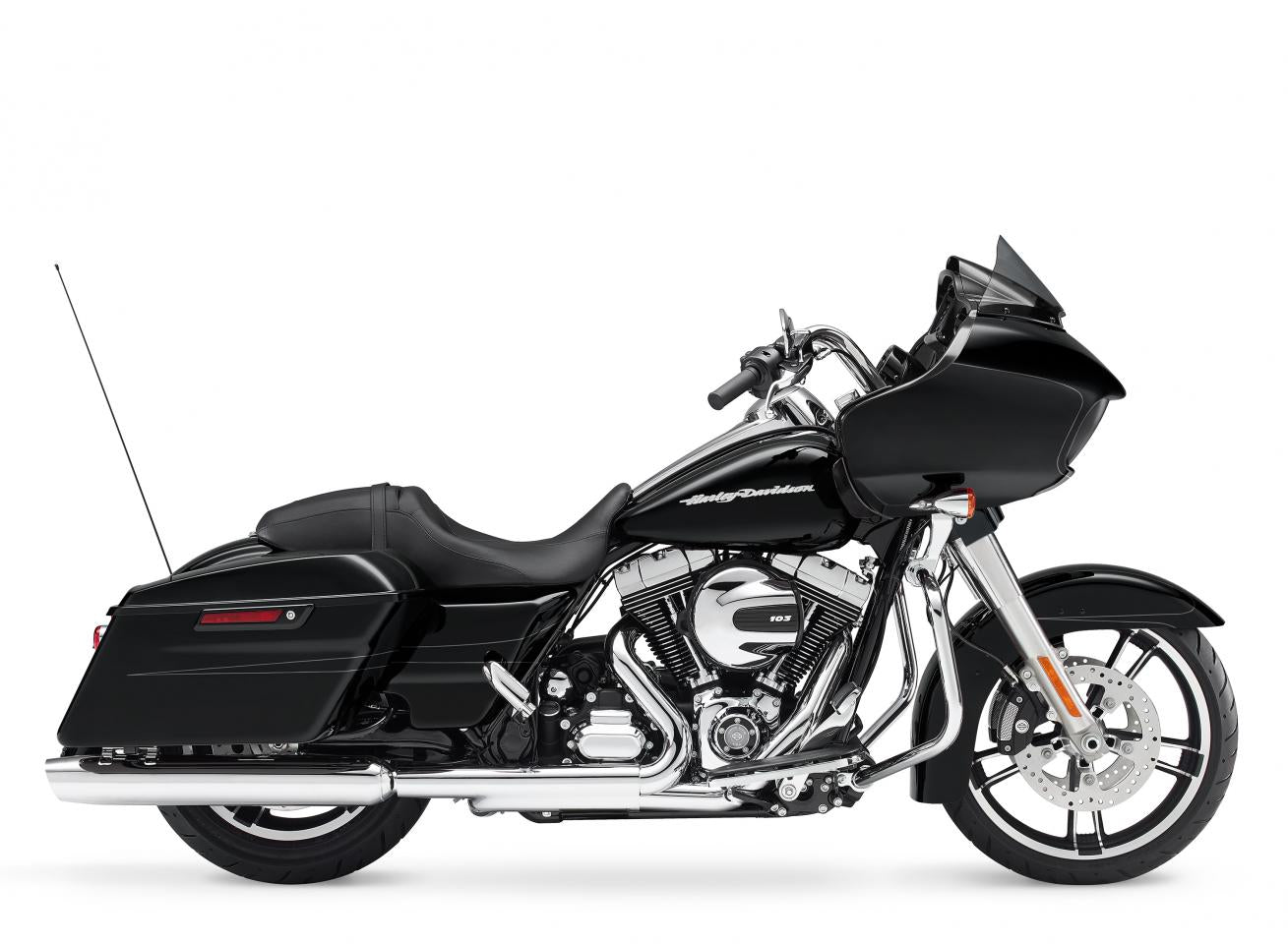 58900537DH Harley-Davidson® "2014 Up Touring Vivid Black Front Fender "
