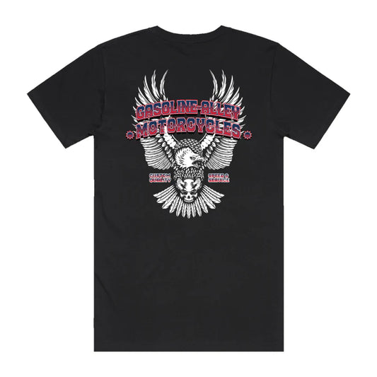 Gas Alley Moto Winged Reaper Tee
