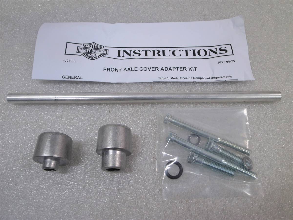 43000090 Harley Davidson "Front Axle Cover Installation Kit"