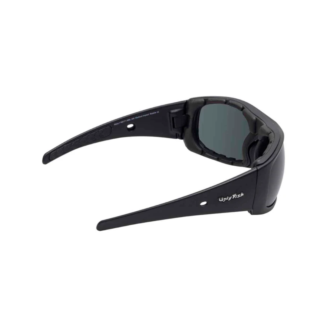 Ugly Fish Maxx - Matt Black Frame, Polarised Smoke Lens