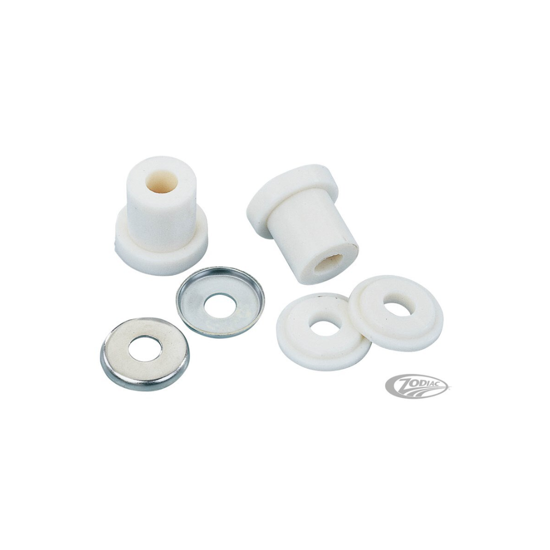 Z358268 Zodiac Solid Mount Handlebar Kit for FL/FX 73-84/FXR 82-94/Sportster 73-03/Dyna 91-17/Softail 86-17 (excludes Springers)