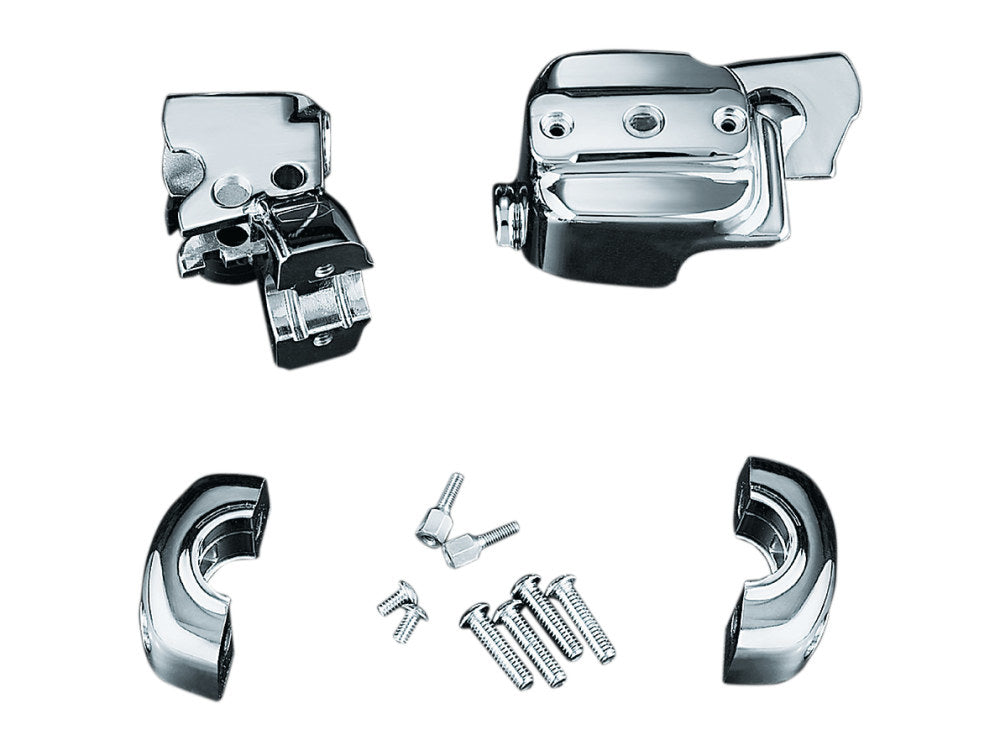 K9126 Kuryakyn - Brake & Clutch Control Dress-Up Kit – Chrome.