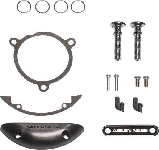 AN-602-005 - Arlen Ness Inverted Air Cleaner Hardware Kit – Black.