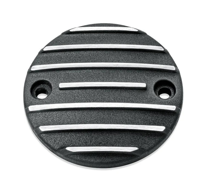 Harley-Davidson® "Timer Cover, Finned/Black" 99-17 Twin Cam (32677-01)