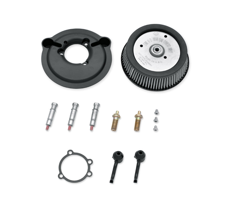 29000009A "Screamin' Eagle Round High-Flow Air Cleaner - Sportster - Black"