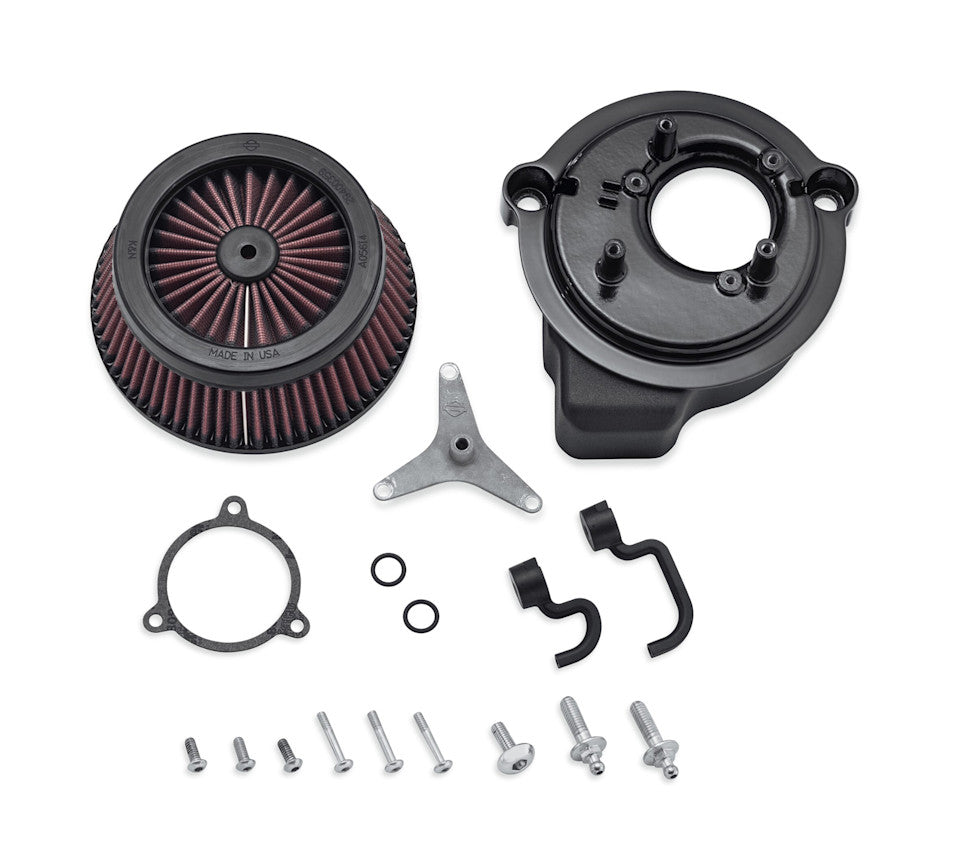 29400357 "Screamin’ Eagle Round Extreme-Flow Air Cleaner - Center Bolt"
