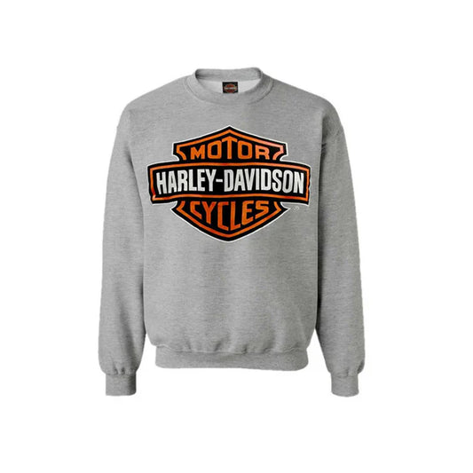 Gasoline Alley Harley-Davidson® Dealer Crew - Bar & Shield Grey