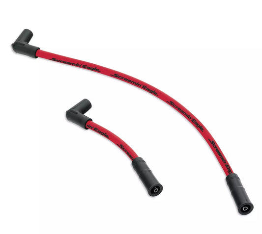 31937-99C Harley-Davidson® "Screamin’ Eagle Red 10mm Phat Spark Plug Wires"