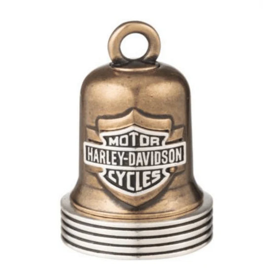 Harley-Davidson® Bar & Shield Ride Bell - Brass