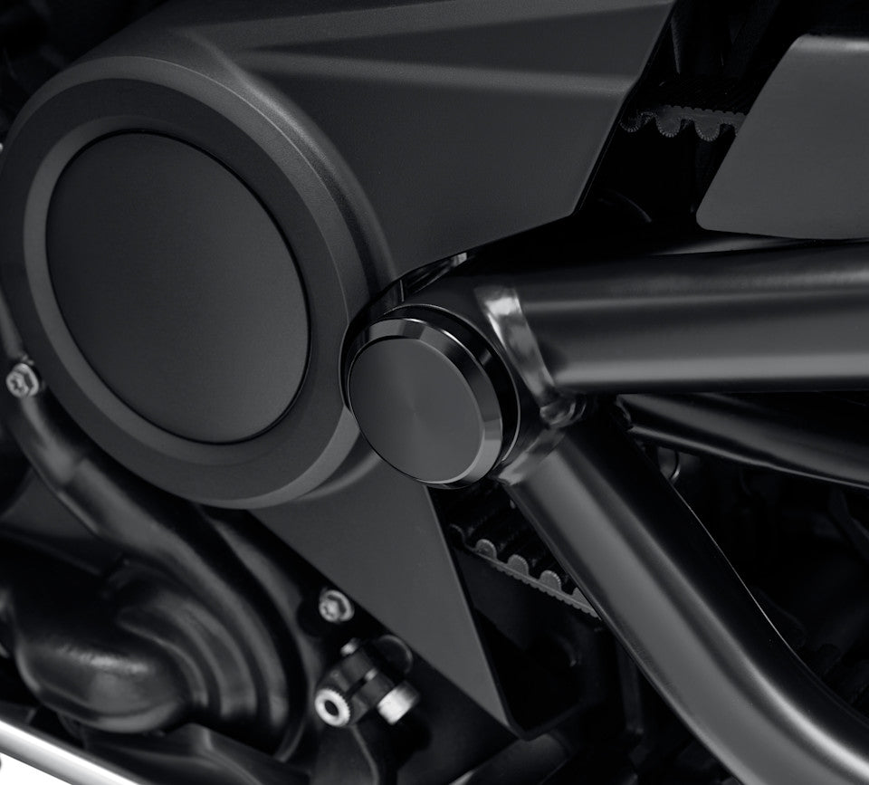 47500047 - Harley-Davidson® Swingarm Pivot Bolt Covers