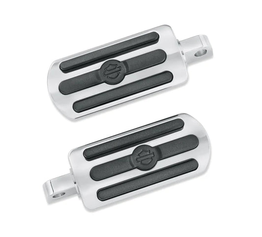 Harley-Davidson® Chrome and Rubber Custom Footpegs