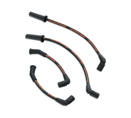 31600111A Harley-Davidson® "Screamin’ Eagle 10mm Phat Spark Plug Wires – Black"
