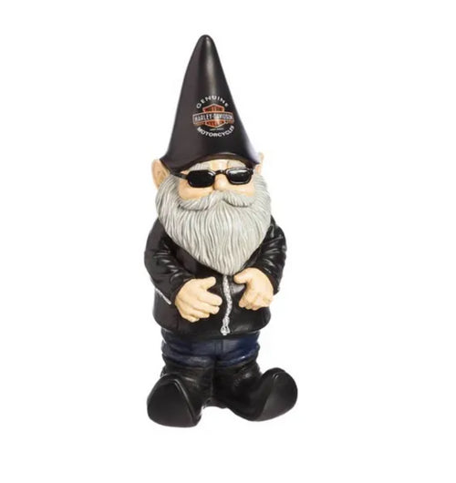 Harley-Davidson® Biker Themed Garden Gnome