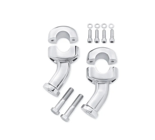 56269-09 Harley-Davidson® Curved Pull Back Fat Riser