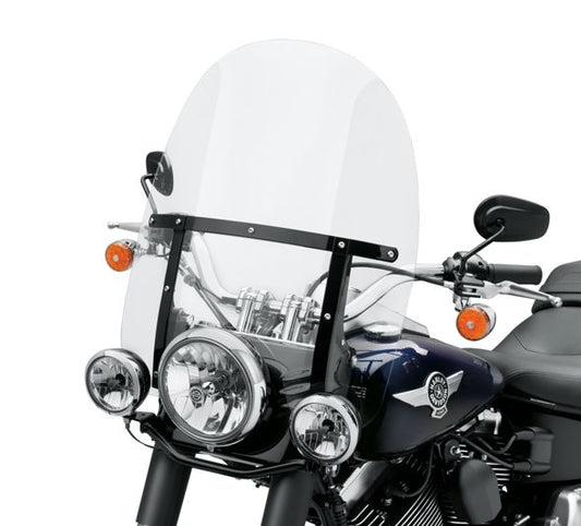 57400110 Harley-Davidson® "King size windshield for FL softail models BLK Bracket"