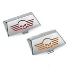 59651-01 Harley-Davidson® "Fender Tip Lens Kit w/ Skull Logo -Chrome-Plated Finish"