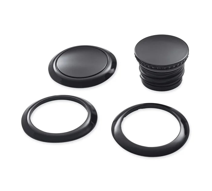 Harley-Davidson® Flush-Mount Fuel Cap and Left Side Tank Cap Kit