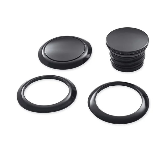Harley-Davidson® Flush-Mount Fuel Cap and Left Side Tank Cap Kit