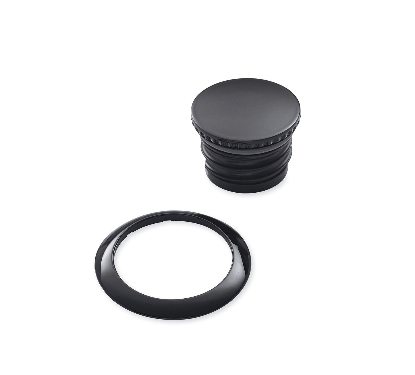 61100210 Harley-Davidson® "Flush-Mount Fuel Cap Kit - Black"