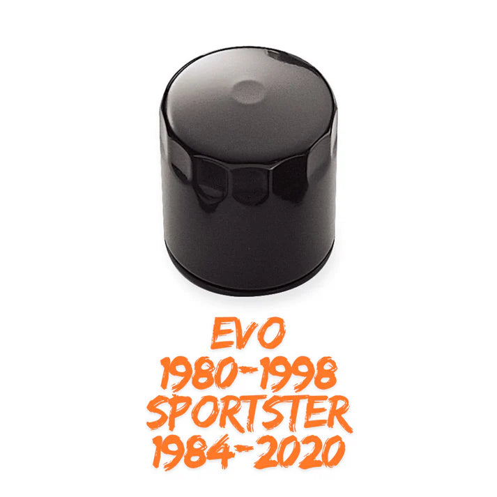 63805-80B Harley-Davidson® Long Oil Filter Black