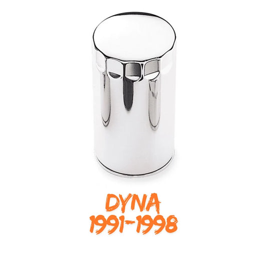 63813-90 Harley-Davidson® "Chrome Oil Filter, 91-98 Dyna"