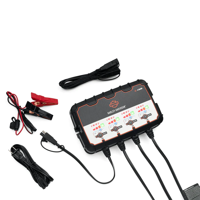 Harley-Davidson® 2.0 Amp Dual-Mode Battery Charging Station
