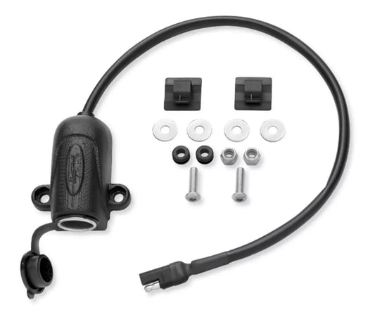 69200091 Harley-Davidson® "Saddlebag-Mount Auxiliary Power Port"