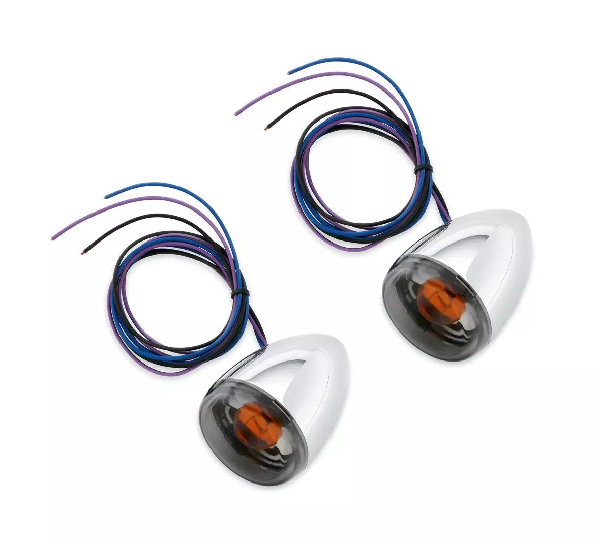 69228-04 Harley Davidson "SMOKED LENS TURN SIGNAL KIT"